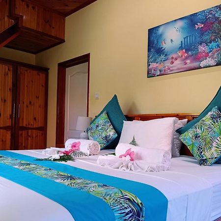 Badamier Self-Catering Lägenhet La Digue Exteriör bild